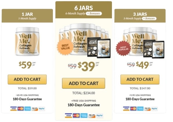 Collagen Refresh price