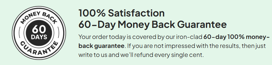 Flexigenics guarantee