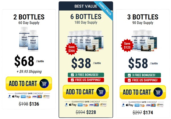 Mind Vault price